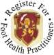 Register for Foot Health Practitioners logo